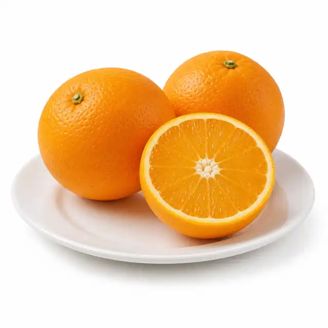 Oranges (Navel, Raw)