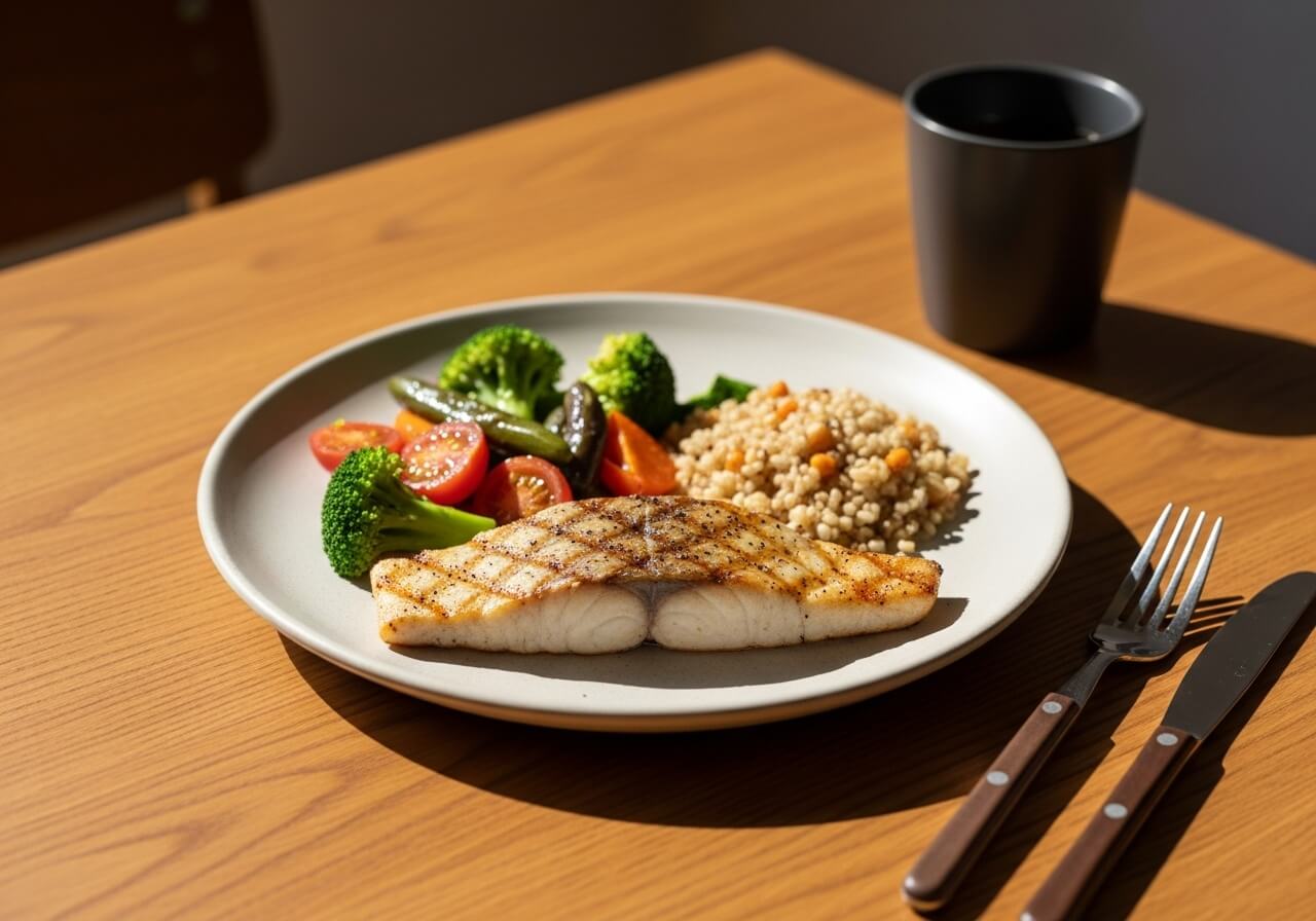 Show a recovery-focused rest day meal choice that supports better training continuity — alcohol athletic performance