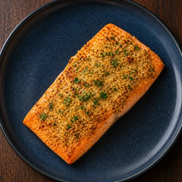 Baked Salmon Dijon