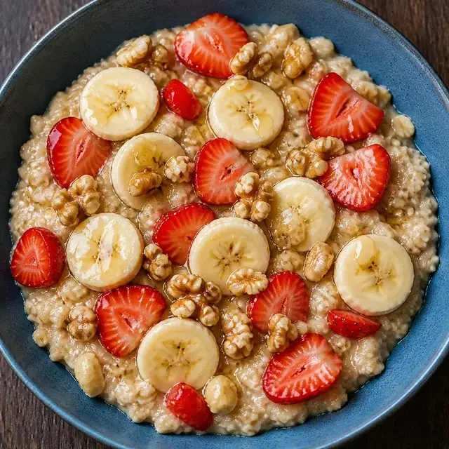 Banana Split Oatmeal