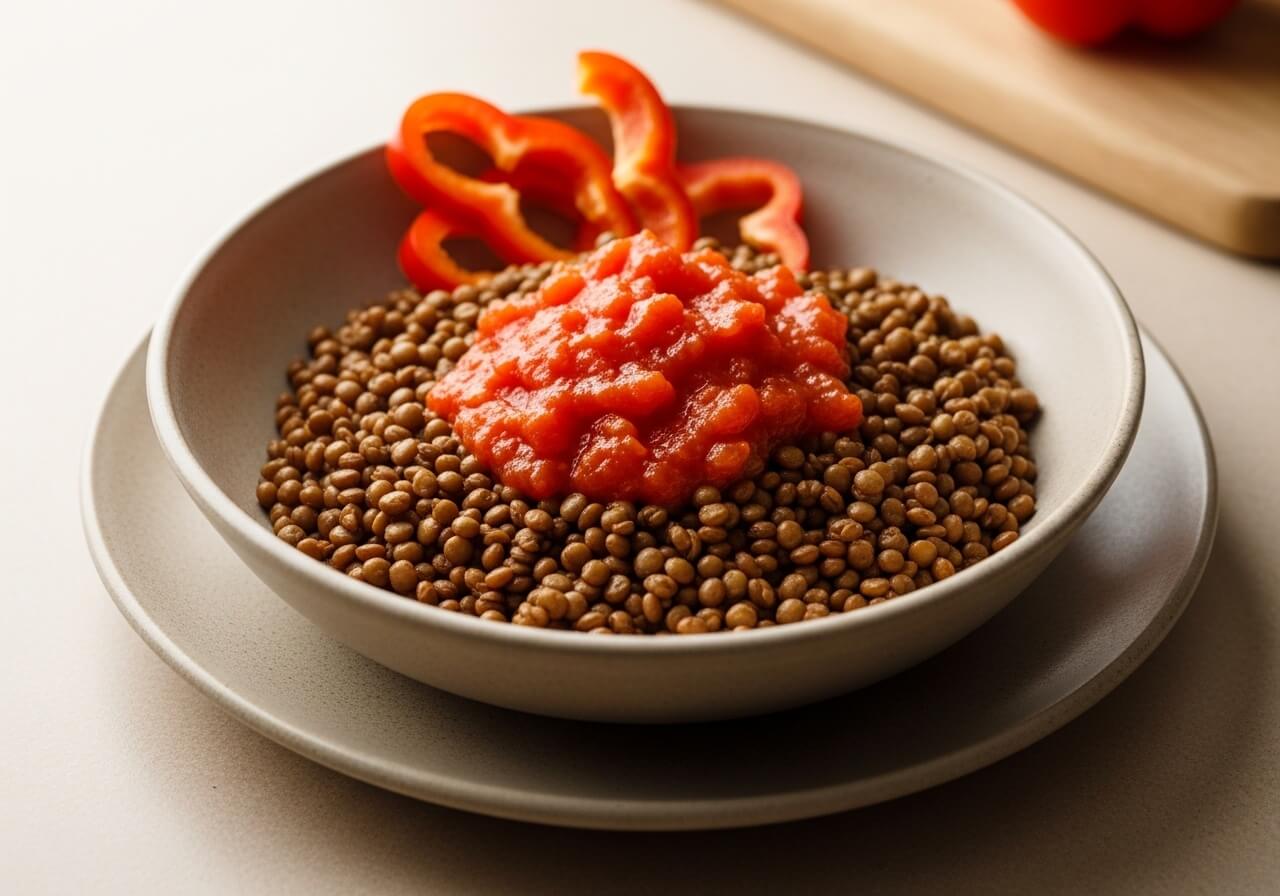 Show the mechanism of pairing vitamin C with plant-based iron in one meal — nutrient bioavailability absorption
