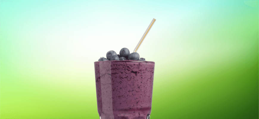 Blueberry Pie Smoothie