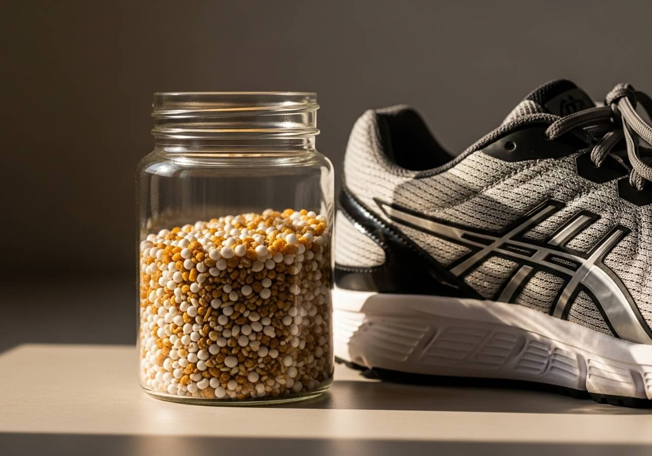 Show glycogen as stored fuel inside muscle, not just “eating carbs” — carbohydrate loading athletes