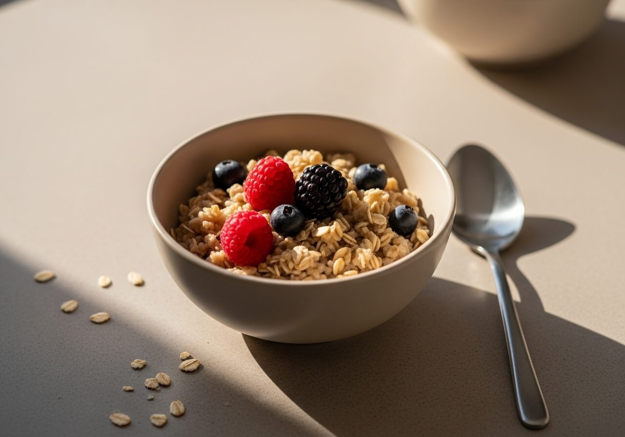 Show the fuel source that gut bacteria transform into useful metabolites for endurance support — gut health nutrition fitness