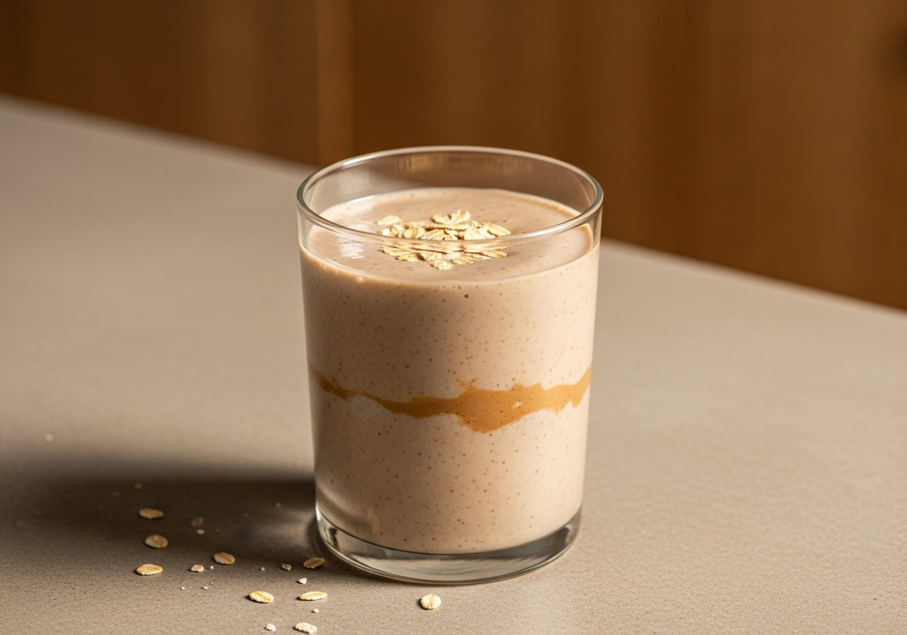 Showing meal frequency and food density through a small, high-calorie snack built for consistency — nutrition plan by body type