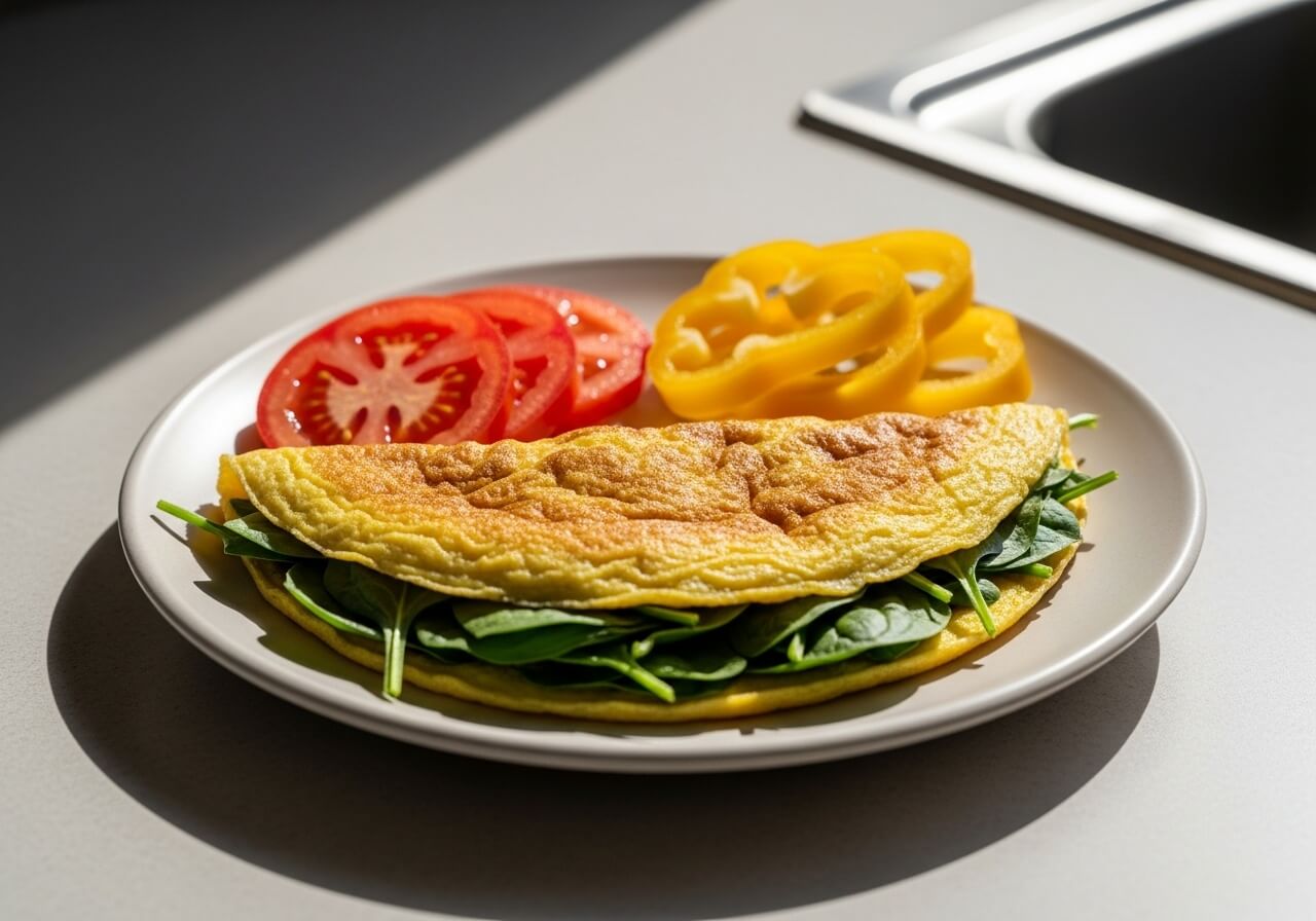 Show a practical food-based strategy for closing a nutrient gap with a meal that combines iron and vitamin C — nutritional deficiencies athletes