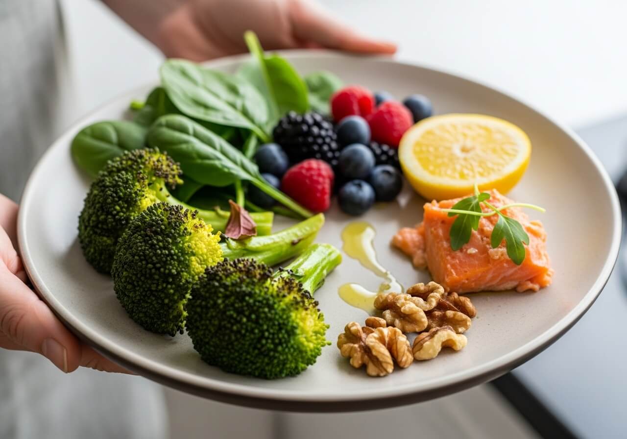 show a single anti-inflammatory food pattern built around whole ingredients — inflammatory vs anti inflammatory foods