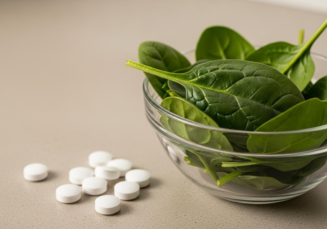 Show the mechanism of mineral binding during digestion without dramatization — nutrient absorption blockers