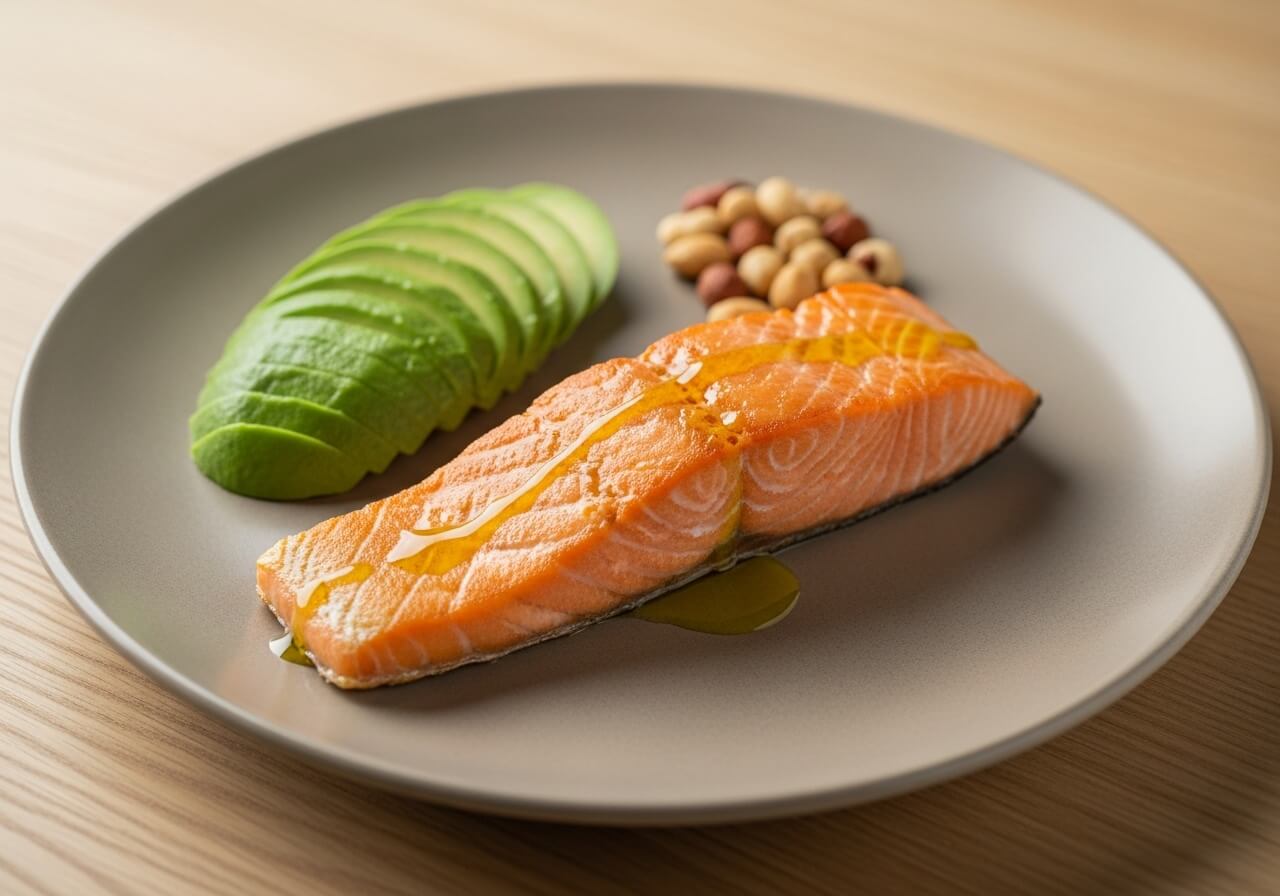 Show the key mechanism of fat helping fat-soluble vitamins become more absorbable — nutrient absorption enhancers
