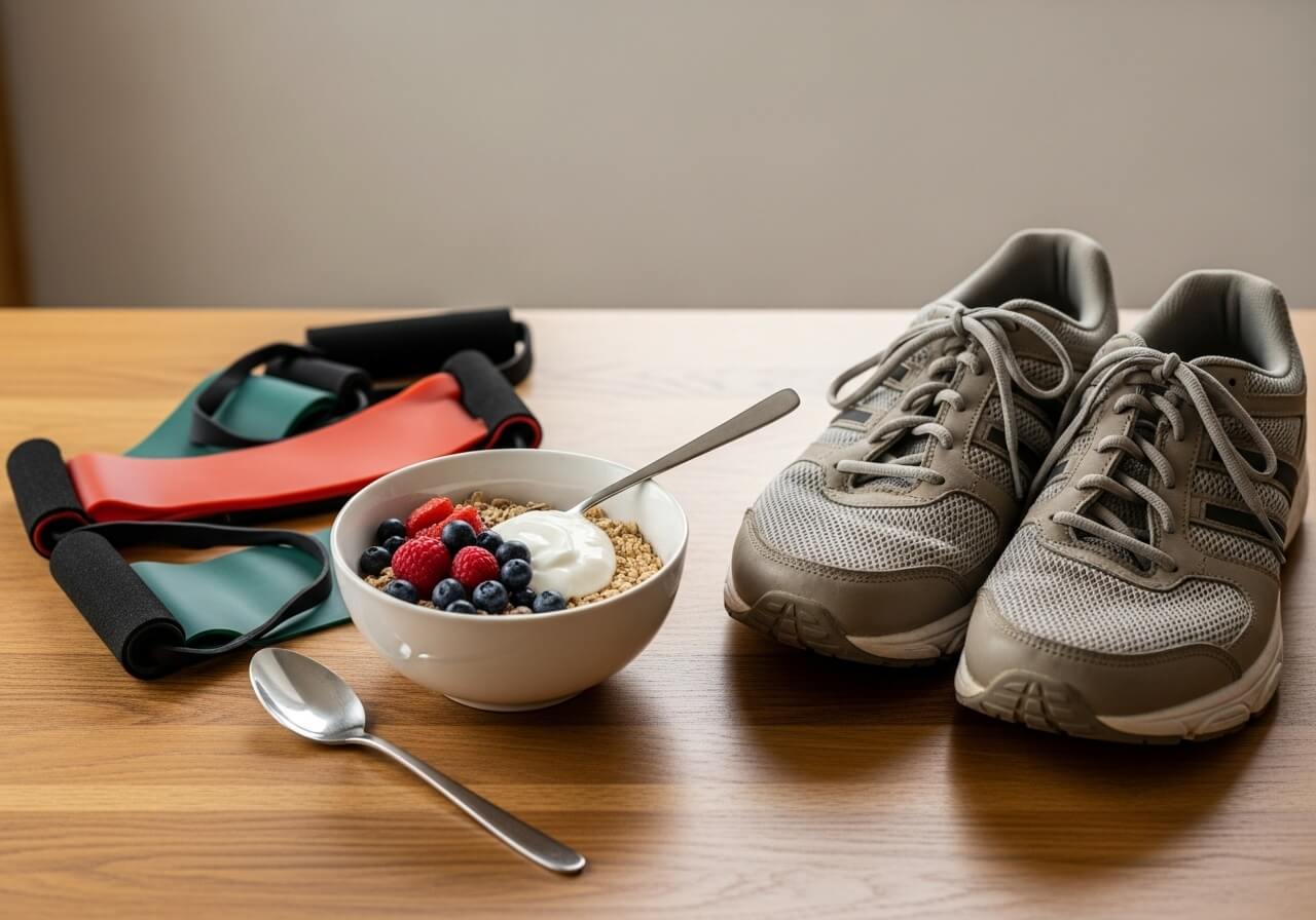 Show the three main energy uses as real-life context without turning it into a graphic — boost metabolism nutrition