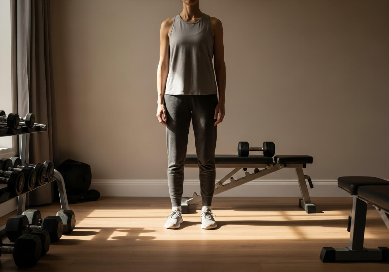 Show how body composition affects calorie burn at rest through muscle mass, not genetics — boost metabolism nutrition
