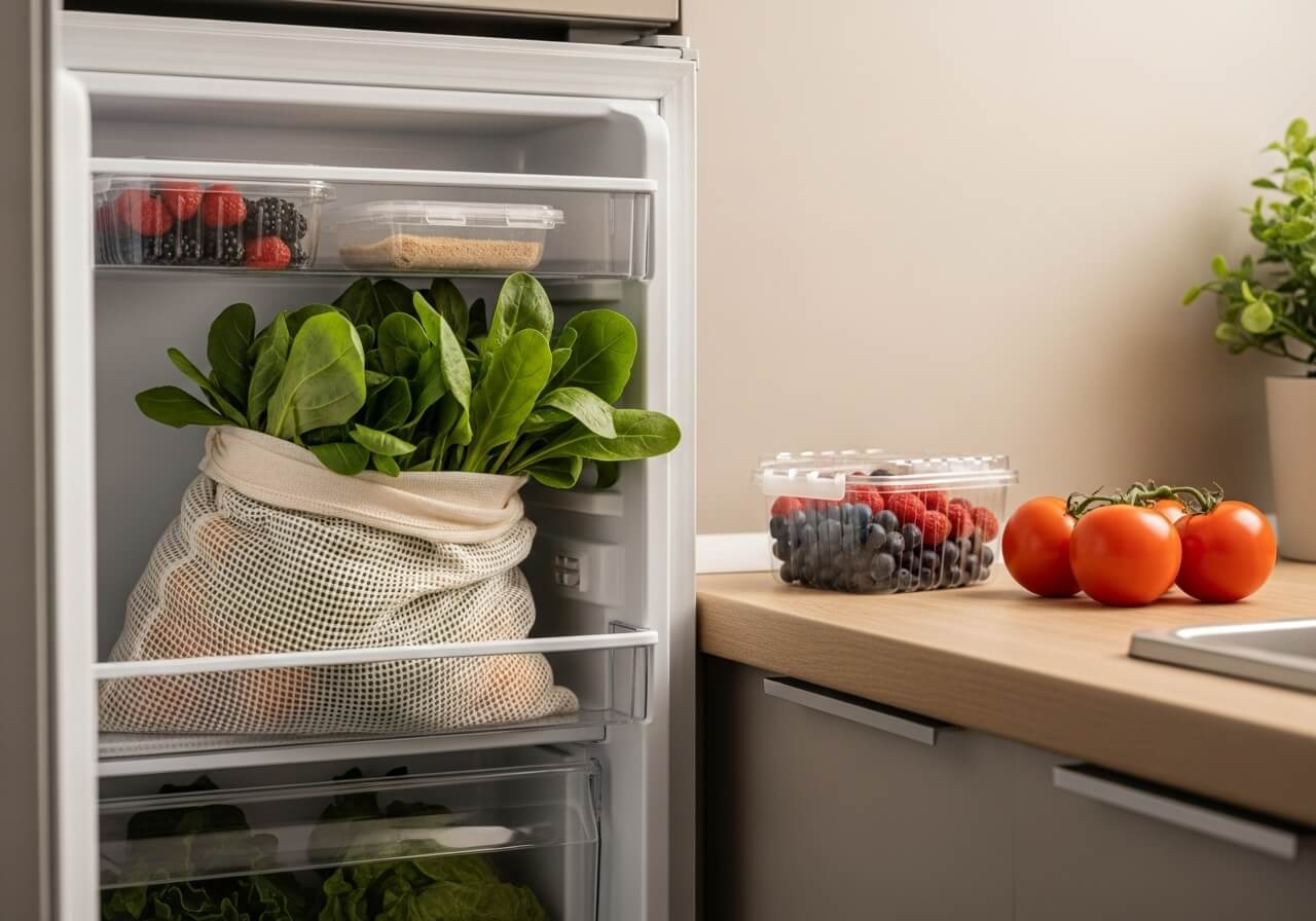 Proper storage to slow spoilage and nutrient loss — seasonal produce nutrition guide
